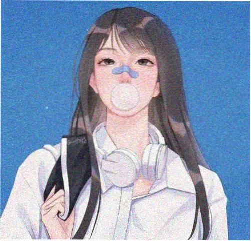 读者稿纸背面的猫的头像